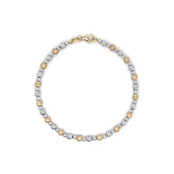 Женский браслет из комбинированного золота