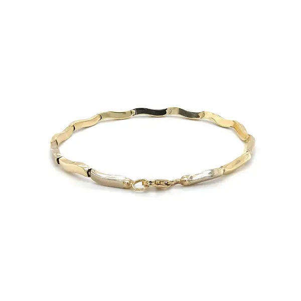 Золотой женский браслет