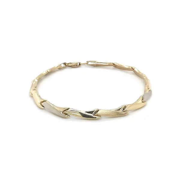 Золотой женский браслет