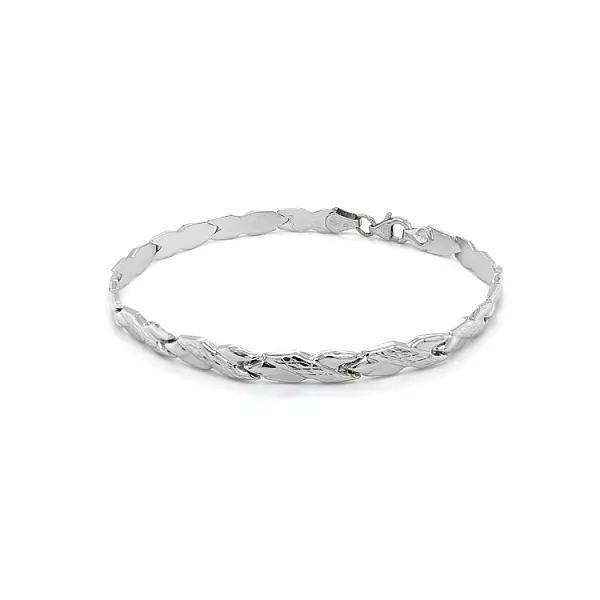 Браслет из белого золота