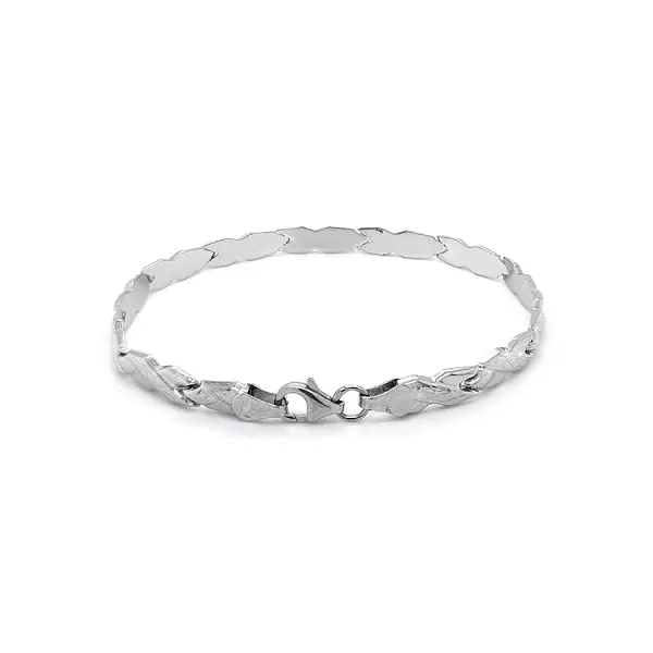 Браслет из белого золота