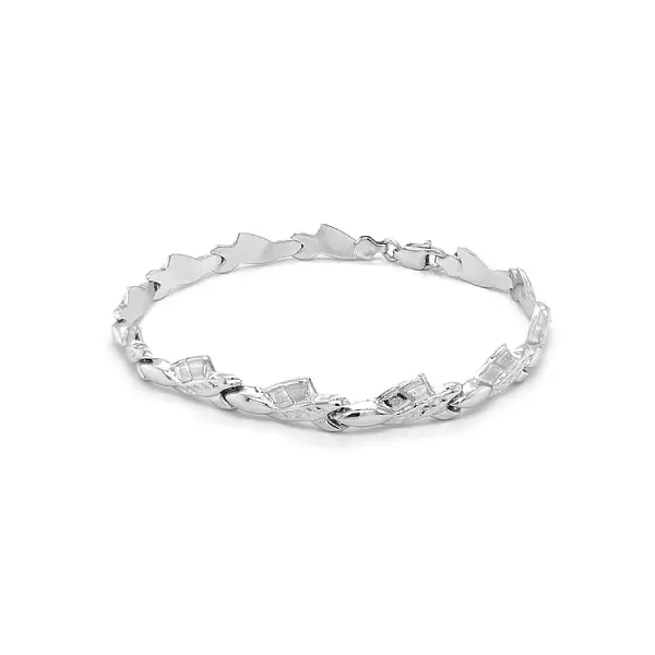 Браслет из белого золота