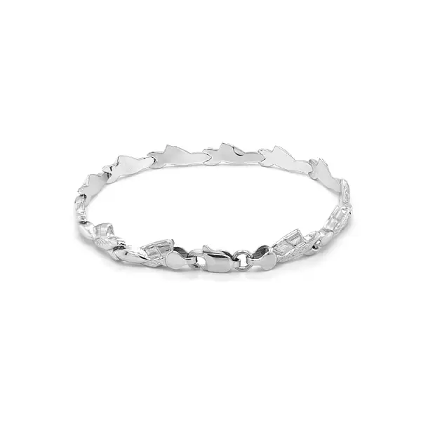 Браслет из белого золота