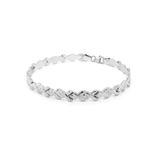 Браслет из белого золота