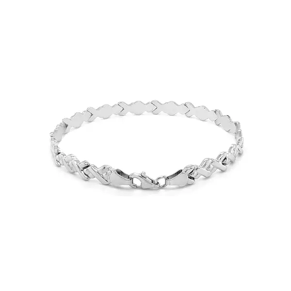 Браслет из белого золота