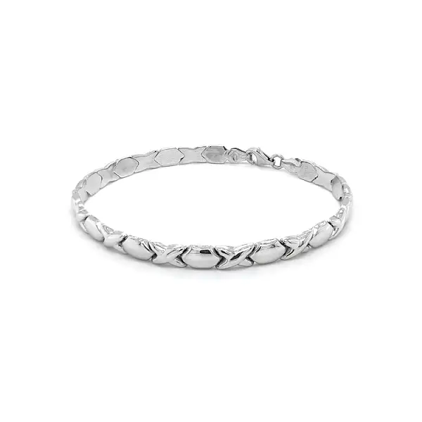 Браслет из белого золота