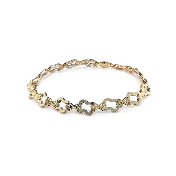 Золотой женский браслет