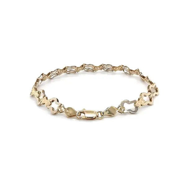 Золотой женский браслет