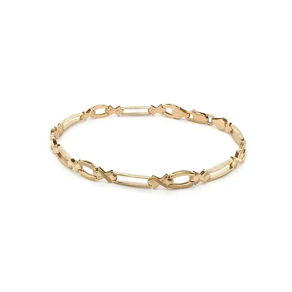 Золотой женский браслет