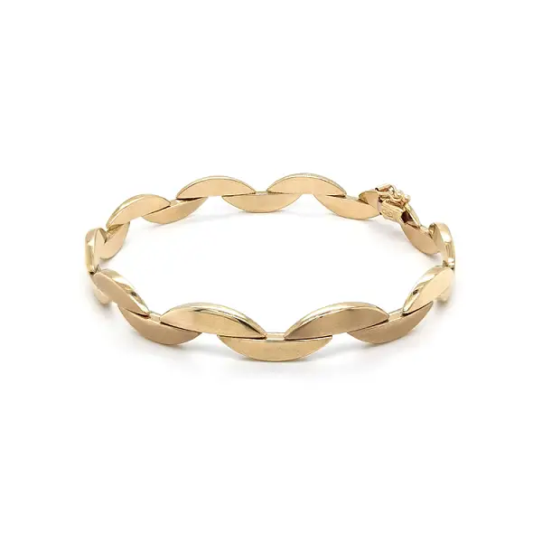 Золотой женский браслет