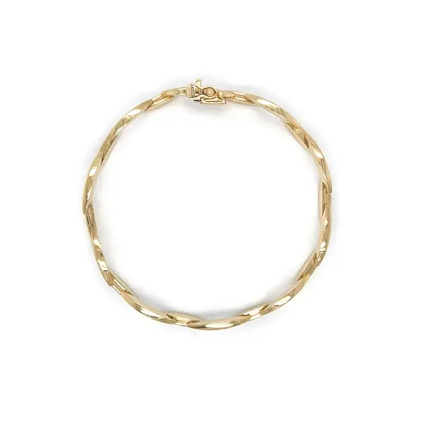 Золотой женский браслет