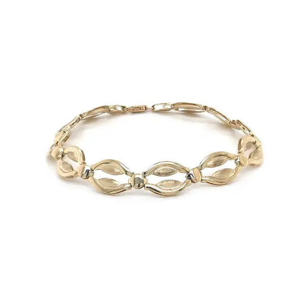 Золотой женский браслет