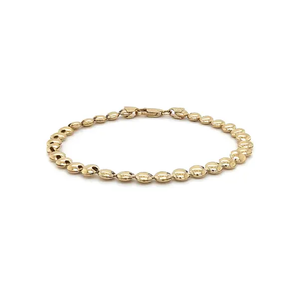 Золотой женский браслет