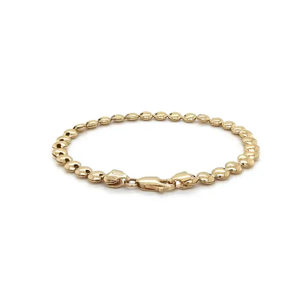 Золотой женский браслет