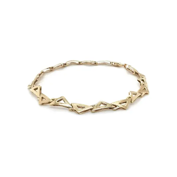 Золотой женский браслет