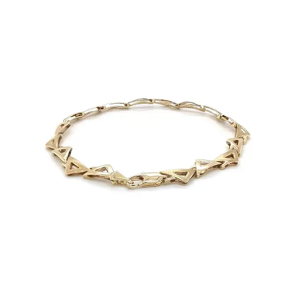 Золотой женский браслет