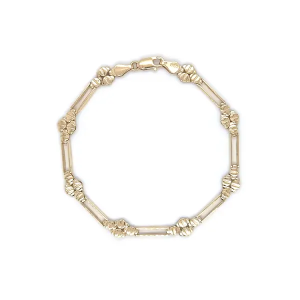 Золотой женский браслет