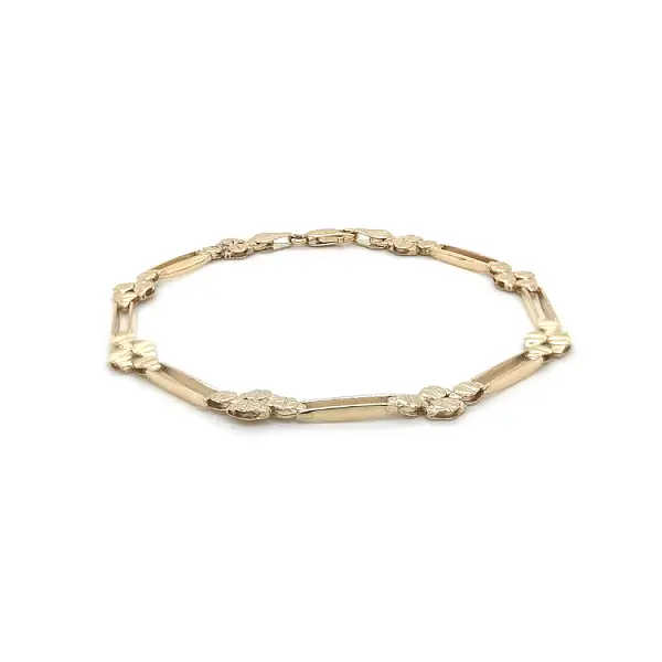 Золотой женский браслет