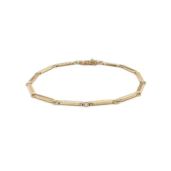 Золотой женский браслет