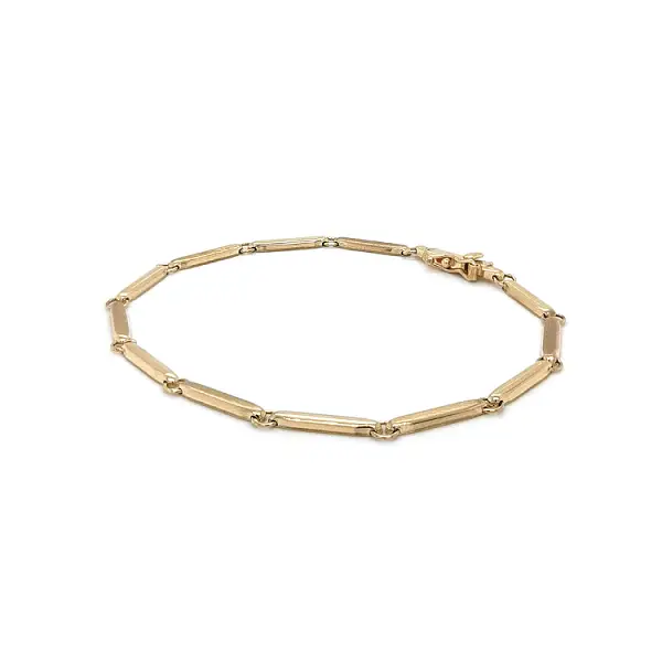 Золотой женский браслет