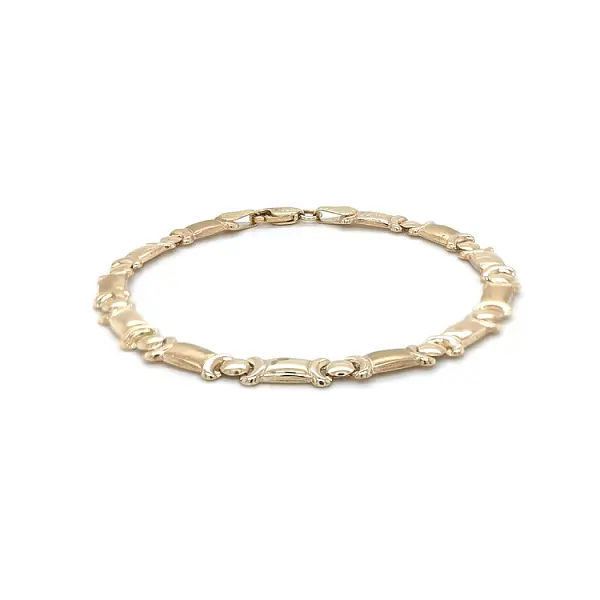 Золотой женский браслет