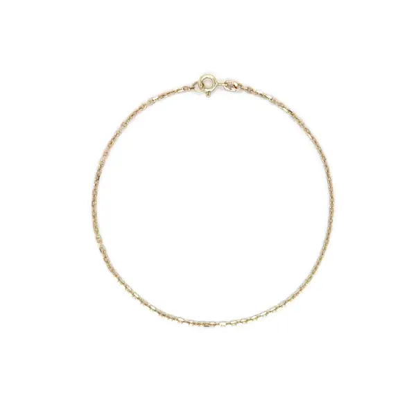 Золотой браслет Anker