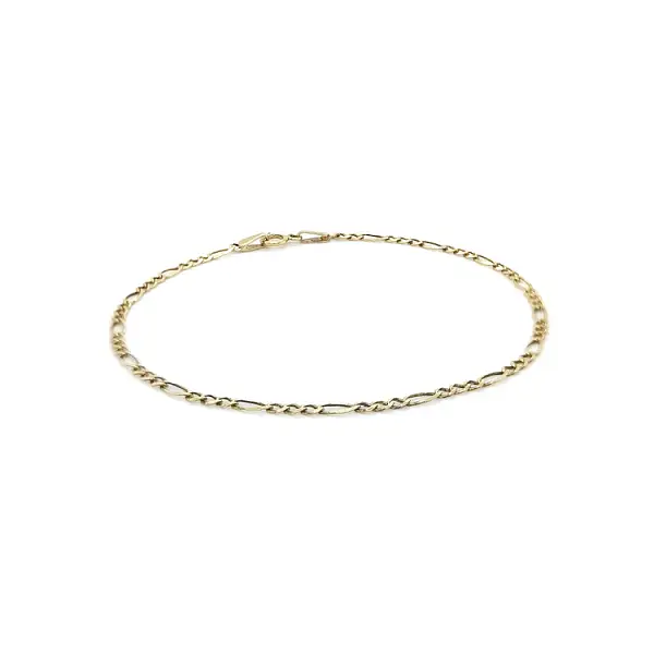 Золотой браслет Фигаро