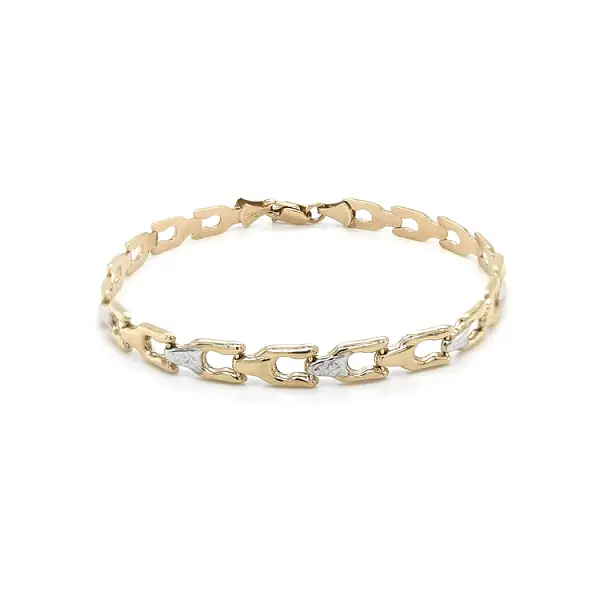 Золотой женский браслет