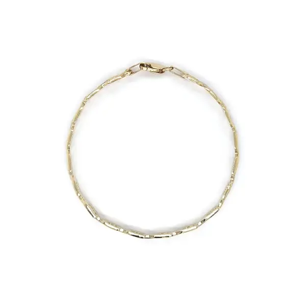 Золотой женский браслет