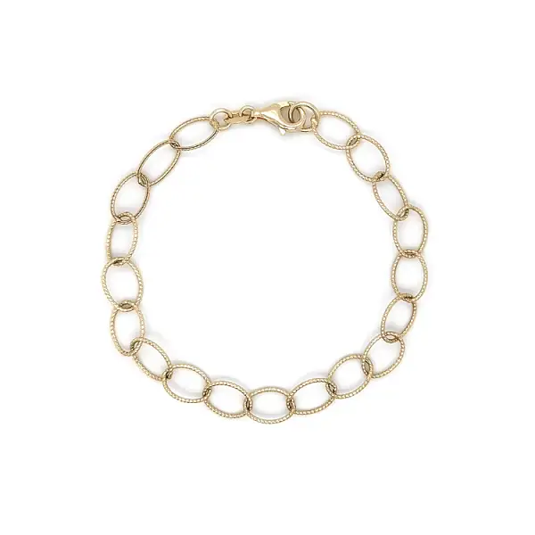 Золотой женский браслет