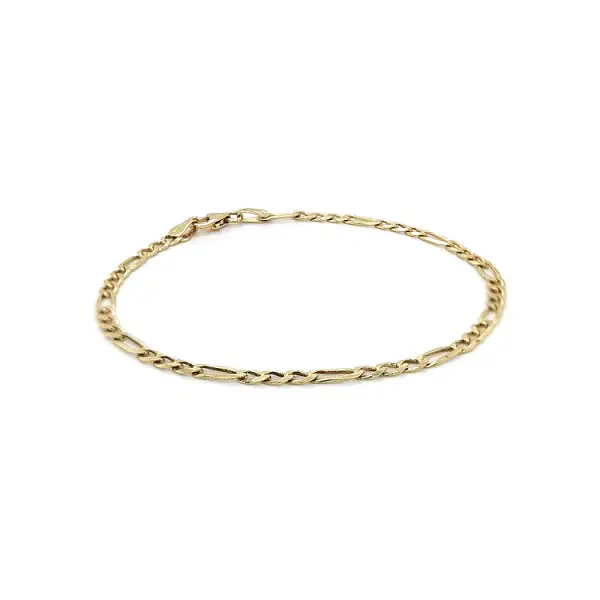 Золотой браслет Фигаро