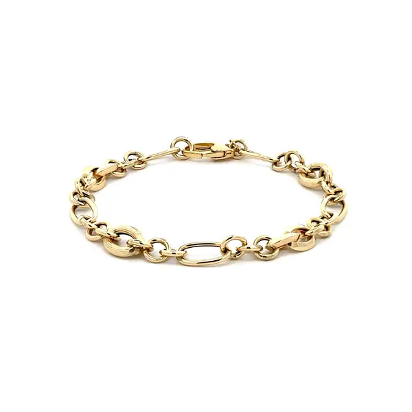 Золотой женский браслет