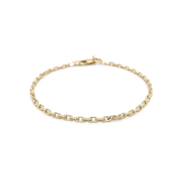 Золотой браслет Anker