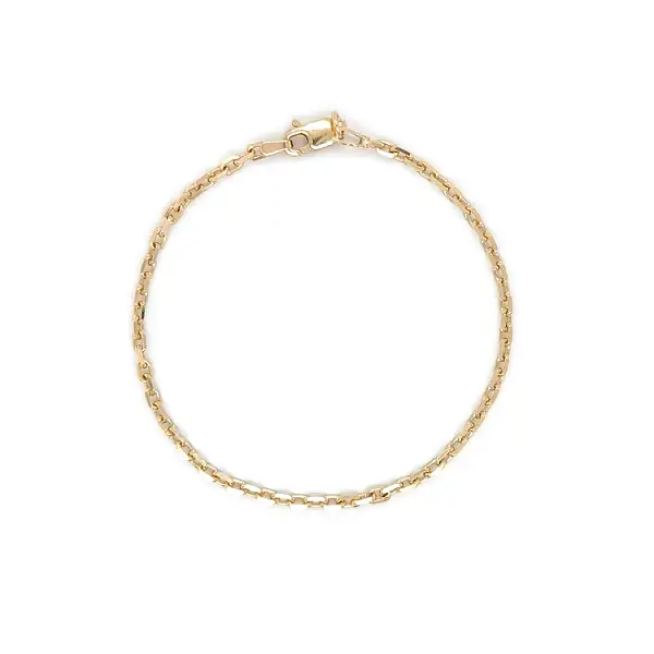 Золотой браслет Anker