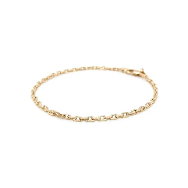 Золотой браслет Anker