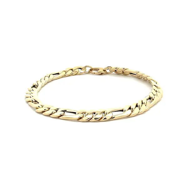 Золотой мужской браслет