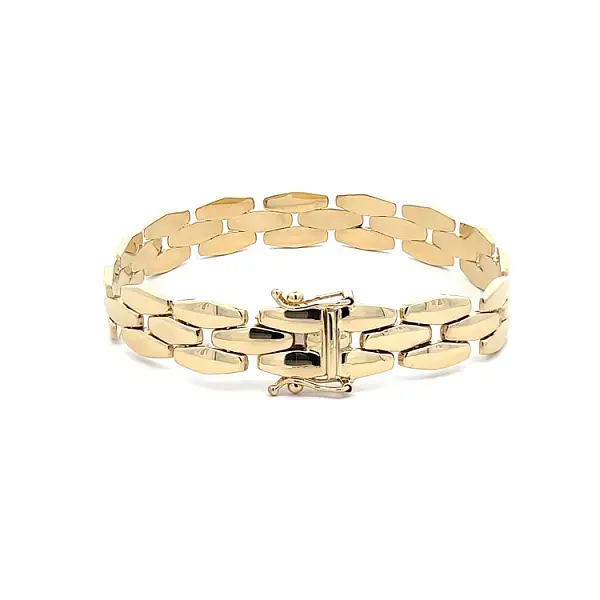 Золотой женский браслет