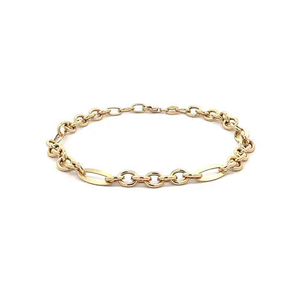 Золотой женский браслет