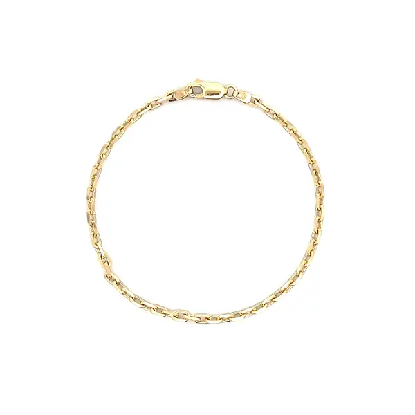 Золотой браслет Anker