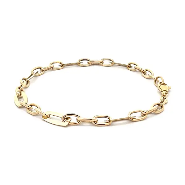 Золотой женский браслет