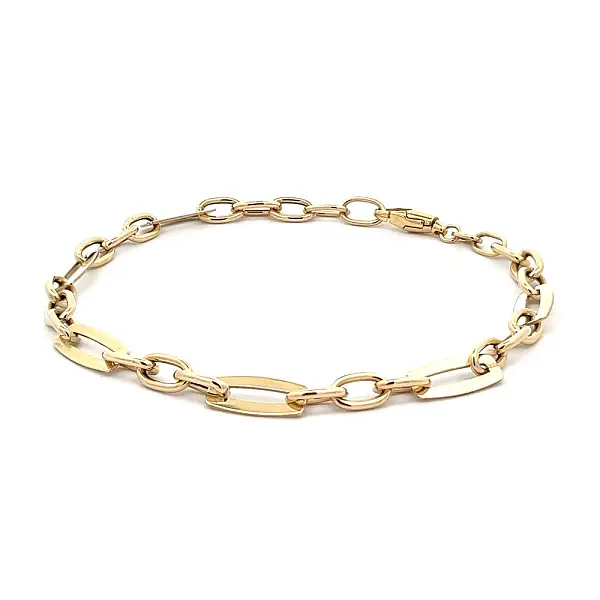 Золотой женский браслет