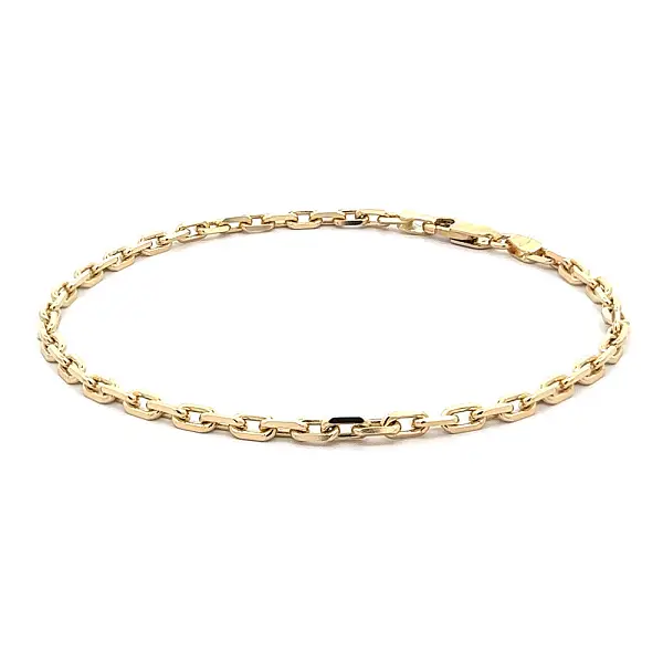 Золотой браслет Anker