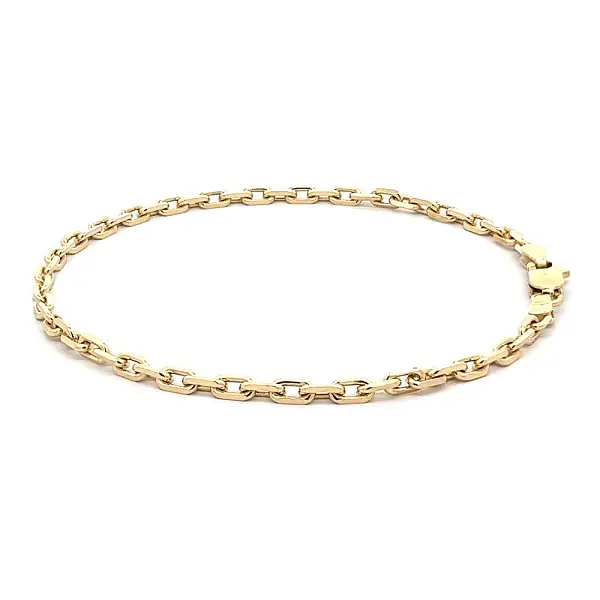 Золотой браслет Anker