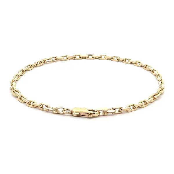 Золотой браслет Anker