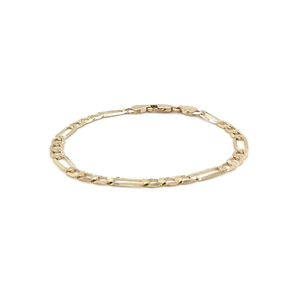 Золотой браслет Фигаро