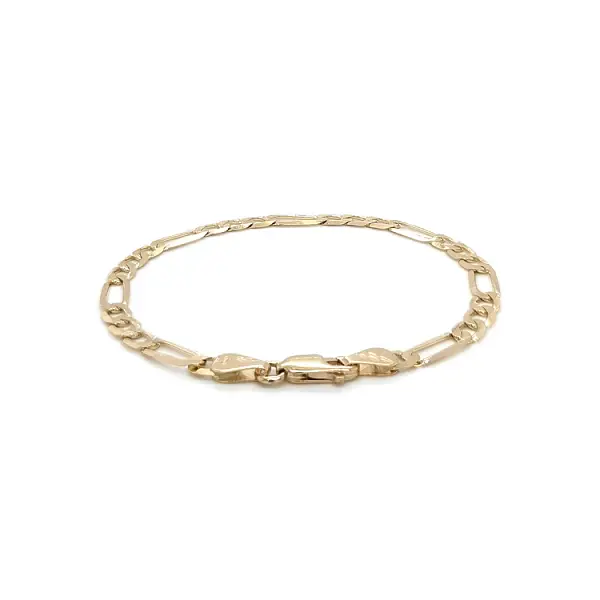 Золотой браслет Фигаро