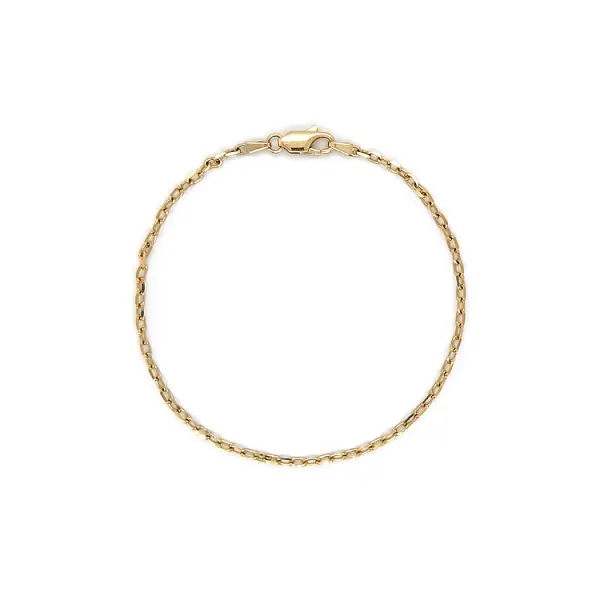 Золотой браслет Anker