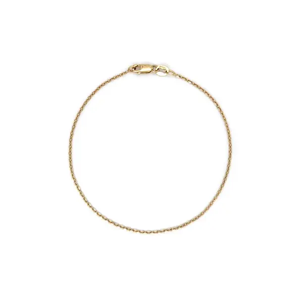 Золотой браслет Anker