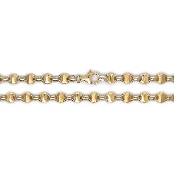 Золотое женское ожерелье