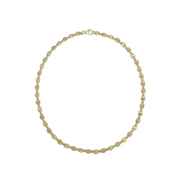 Золотое женское ожерелье